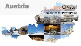  Presentation with vienna - Colorful slides enhanced with habsburgs - map of austria with vienna backdrop and a white colored foreground