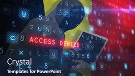  Presentation with belgium - Cool new slides with hacker using laptop against belgium backdrop and a navy blue colored foreground