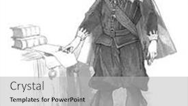  Presentation with actor - PPT layouts consisting of hague-actor-johan-tjasink background and a light gray colored foreground