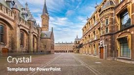  Presentation with part time job during studies - Amazing PPT layouts having hague-netherlands-at-the-binnenhof backdrop and a violet colored foreground