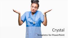  Presentation with african american wedding - PPT theme enhanced with hair african american girl professional background and a  colored foreground