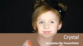  Presentation with hair dressing - Presentation theme with hair dressing on a dark background and a  colored foreground