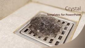  Presentation with hair loss - Slides enhanced with hair-loss-after-washing and a lemonade colored foreground