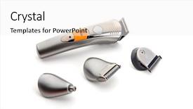  Presentation with medical ear nose throat vertigo - Audience pleasing slides consisting of hair nose and ear wireless backdrop and a white colored foreground