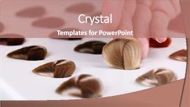  Presentation with white differene - Theme enhanced with hair samples of different colors background and a coral colored foreground
