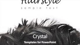  Presentation with bob hairstyle - Slides with wig shiny wavy hair beautiful - hairstyle background and a dark gray colored foreground