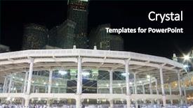  Presentation with kaaba mecca - Slide deck featuring river hooghly kolkata india background and a lemonade colored foreground.