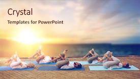  Presentation with ankle - Audience pleasing slides consisting of half ankle to knee supine backdrop and a lemonade colored foreground