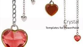  Presentation with chains - Audience pleasing PPT layouts consisting of half-frame-from-small-steel backdrop and a white colored foreground