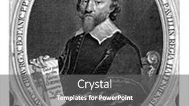  Presentation with professor - Cool new slides with half-length-portrait backdrop and a gray colored foreground