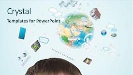  Presentation with nasa - PPT layouts enhanced with image are furnished by nasa background and a sky blue colored foreground