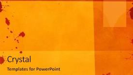  Presentation with computer - Cool new PPT theme with halftone - computer designed grunge background backdrop and a light gray colored foreground