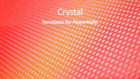  Presentation with orange abstract - Presentation theme having halftone - element for your design abstract background and a coral colored foreground