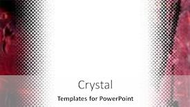  Presentation with frame - Slides having photo of a collection of colorful sea shells background and a coral colored foreground