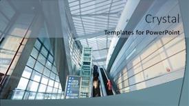  Presentation with shanghai - PPT theme consisting of northwestern mountain basketball hoop attached to a pine tree background and a gray colored foreground