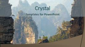  Presentation with canadian culture canada china national - Amazing presentation having hallenluja - zhangjiajie national park china backdrop and a  colored foreground