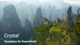  Presentation with canadian culture canada china national - Colorful slide deck enhanced with hallenluja - zhangjiajie national park china backdrop and a  colored foreground
