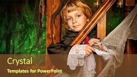  Presentation with carnival - Slide set enhanced with halloween adventures cute little boy background and a tawny brown colored foreground