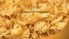  Presentation with halloween bat - Slide set consisting of halloween-crispy-bat-shaped-chips background and a yellow colored foreground