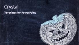  Presentation with free cannabis - Audience pleasing PPT layouts consisting of halloween free drawing on blackboard backdrop and a wine colored foreground