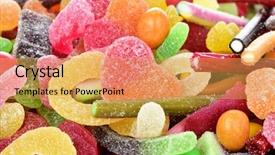  Presentation with superstition different templets - Slides with halloween heart - closeup of a pile background and a yellow colored foreground