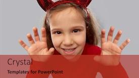  Presentation with spooky - Amazing slides having halloween-holiday-and-childhood-concept backdrop and a red colored foreground