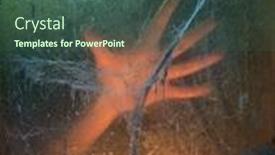  Presentation with dark web - Audience pleasing theme consisting of halloween party background creepy candlelight backdrop and a ocean colored foreground