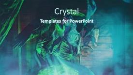  Presentation with raven black - PPT layouts consisting of halloween-scary-tales-a-scary background and a ocean colored foreground