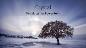  Presentation with romania - Theme having halo-effect-around-the-sun background and a teal colored foreground