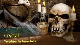  Presentation with white rat - Cool new presentation theme with  backdrop and a  colored foreground