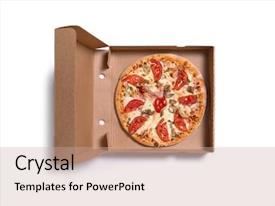 Ham And Tomatoes In Box PPT template 69 | CrystalGraphics
