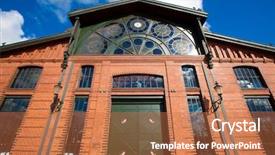  Presentation with hamburg - Amazing presentation having hamburger fischmarkt - fish market backdrop and a  colored foreground