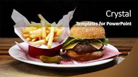  Presentation with hamburger - 