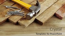  Presentation with nails - 