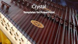  Presentation with renaissance - Presentation enhanced with hammered dulcimer at the renaissance background and a  colored foreground