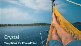  Presentation with sail - Cool new theme with hammock set on the sail backdrop and a ocean colored foreground