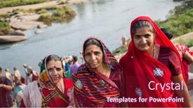  Presentation with women india - 