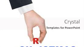  Presentation with white christmas - Colorful presentation enhanced with hand-and-word-christmas-isolated backdrop and a sky blue colored foreground