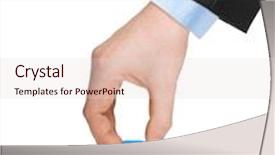  Presentation with learn - Slide set consisting of hand-and-word-learn-education background and a lemonade colored foreground