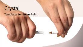  Presentation with bank broke - Beautiful slides featuring hand broke backdrop and a  colored foreground