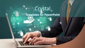  Presentation with medical issues that could be treated parafin - Theme consisting of hand-browsing-on-the-internet background and a ocean colored foreground