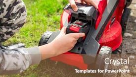  Presentation with accumulator - PPT layouts enhanced with hand-changing-accumulator-teenager-changes background and a coral colored foreground