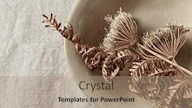  Presentation with ceramic - Slide deck having hand-crafted-ceramic-in-natural background and a  colored foreground