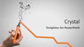  Presentation with funny - Amazing presentation theme having hand draw pencil caricature backdrop and a light gray colored foreground