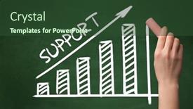  Presentation with concept - Theme featuring hand-drawing-business-concept-concept background and a tawny brown colored foreground