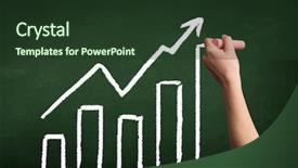  Presentation with hand drawn school - Presentation consisting of hand drawing chart with exponential background and a tawny brown colored foreground