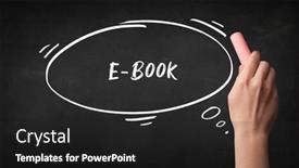  Presentation with concept - Theme consisting of hand-drawing-education-concept-concept background and a dark gray colored foreground