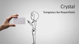  Presentation with paper hand drawn politics - Audience pleasing slide deck consisting of hand drawing sketches with pencil backdrop and a light gray colored foreground