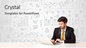  Presentation with mathematics - Audience pleasing presentation design consisting of hand drawn diagram background backdrop and a  colored foreground