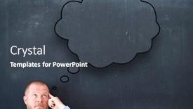  Presentation with hand drawn cartoon of sports - Beautiful theme featuring hand-drawn-speech-bubble backdrop and a tawny brown colored foreground